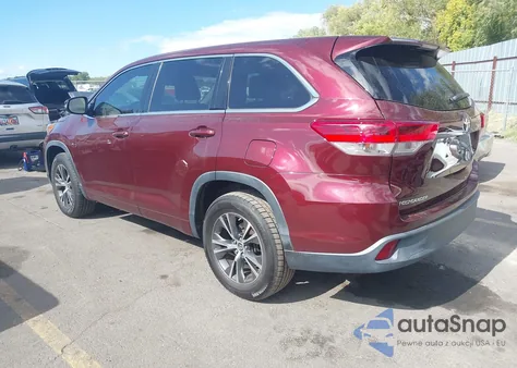 2017 Toyota Highlander Le z USA, uszkodzony, nr VIN 5TDZARFH7HS032281